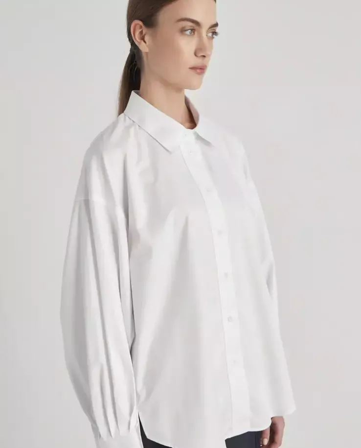 Bawełniana koszula oversize Girlboss Anna
