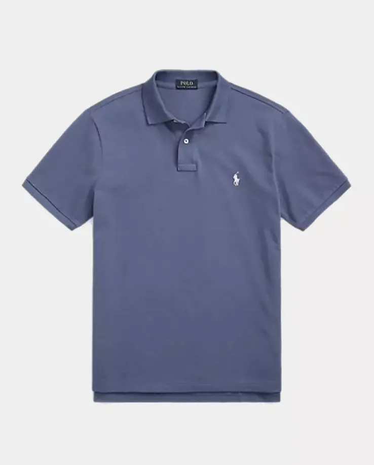 Bawełniana koszulka polo Custom Slim fit