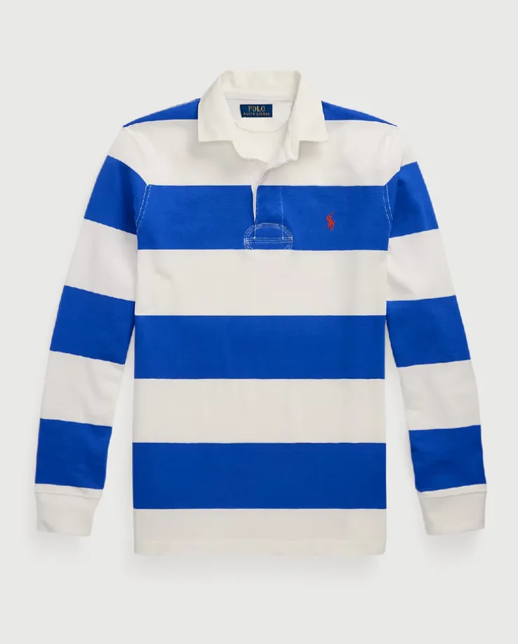 Bawełniana koszulka w paski Rugby Classic Fit
