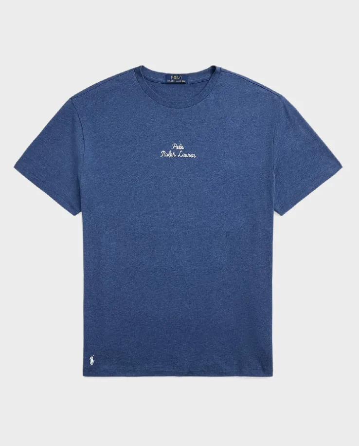 Bawełniany t-shirt z logo Classic Fit