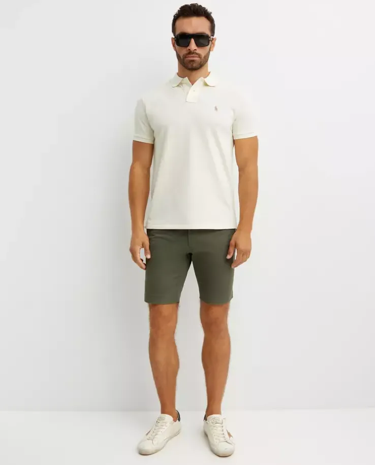 Beżowa koszulka polo
