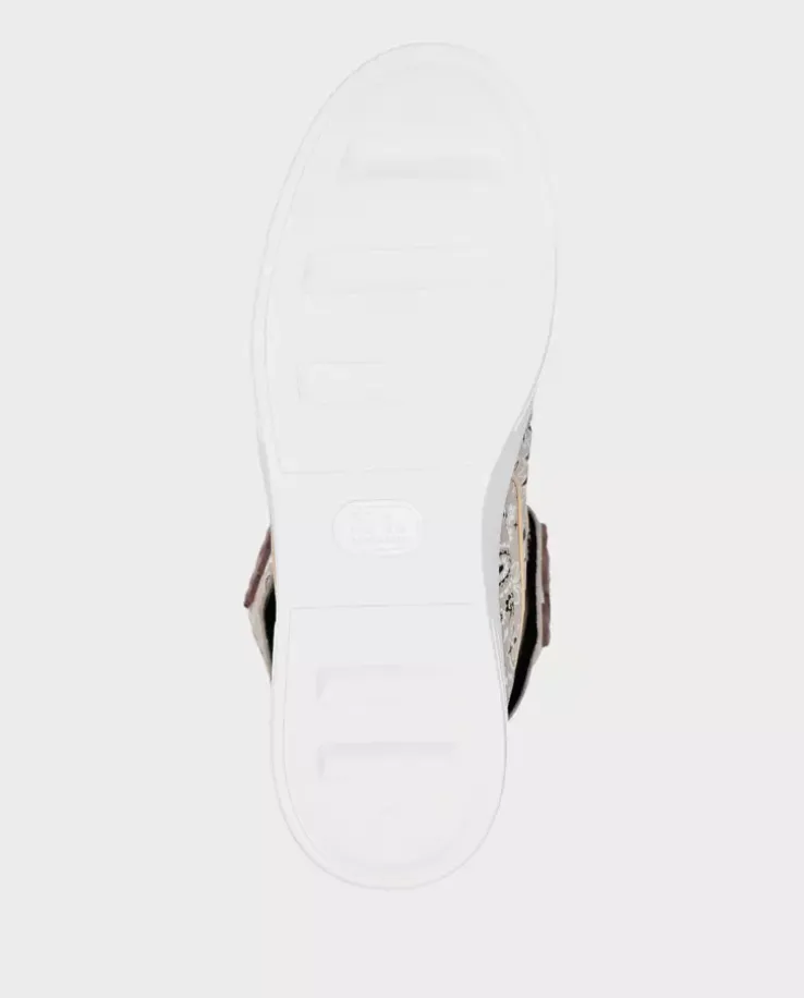 Beżowe sneakersy Hi-Top Paisley