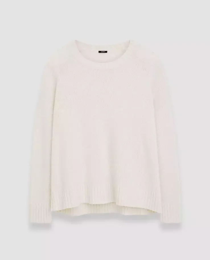 Beżowy sweter z kaszmiru