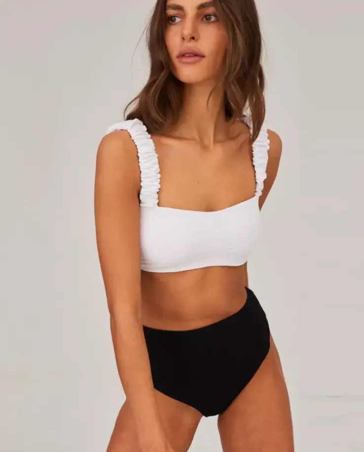 Białą góra od bikini Good Luck Charm