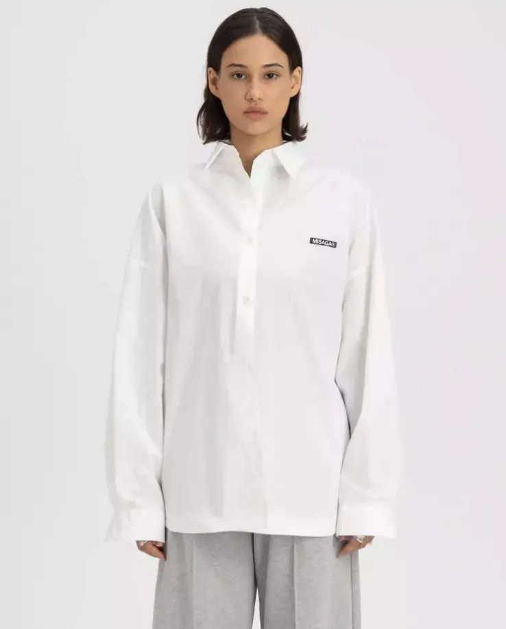 Biała koszula oversize