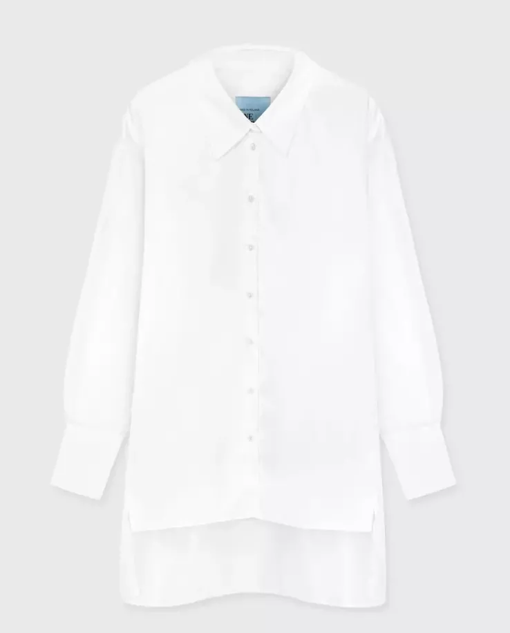 Biała koszula oversize Chic Carrie