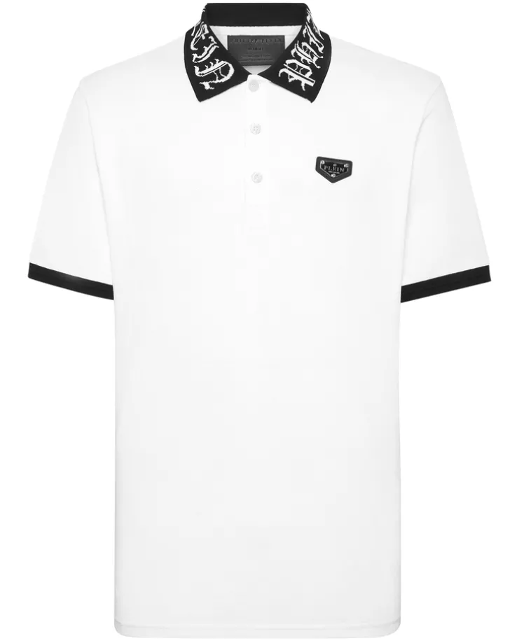 Biała koszulka polo