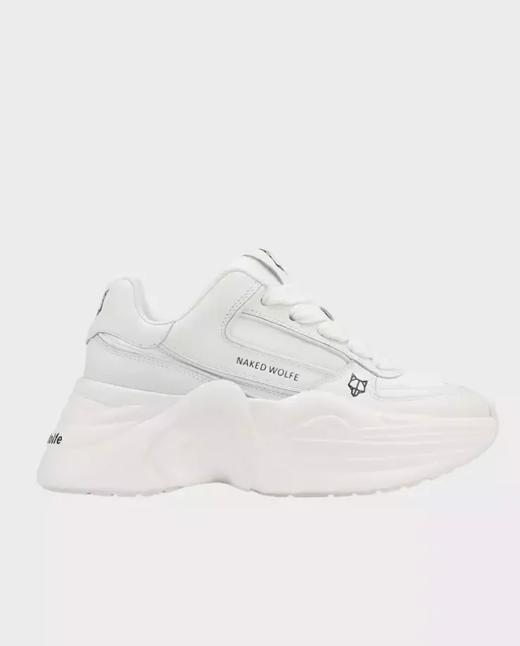 Białe skórzane sneakersy Temple