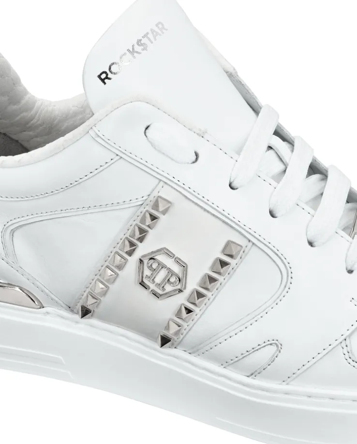 Białe sneakersy Lo-Top