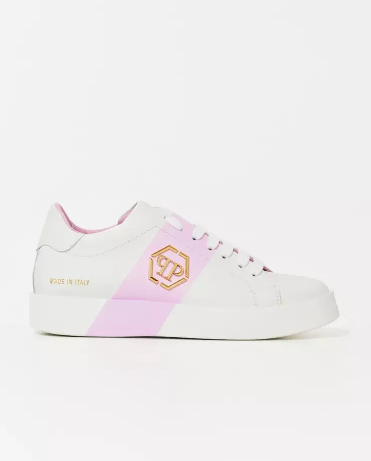 Białe sneakersy Lo-Top Hexagon