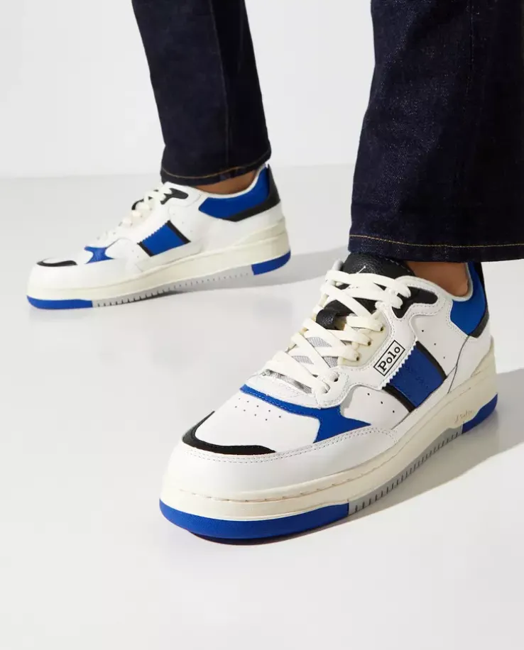 Białe sneakersy Masters Sport