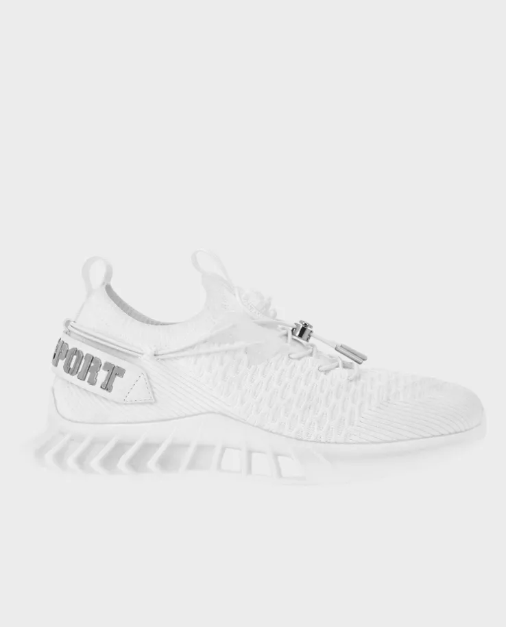 Białe sneakersy sportowe