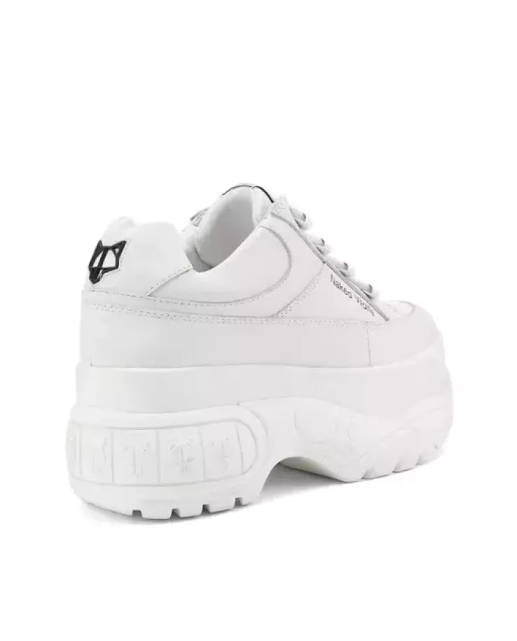 Białe sneakersy Sporty