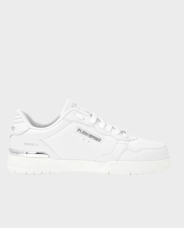 Białe sneakersy Tiger.X lo-top