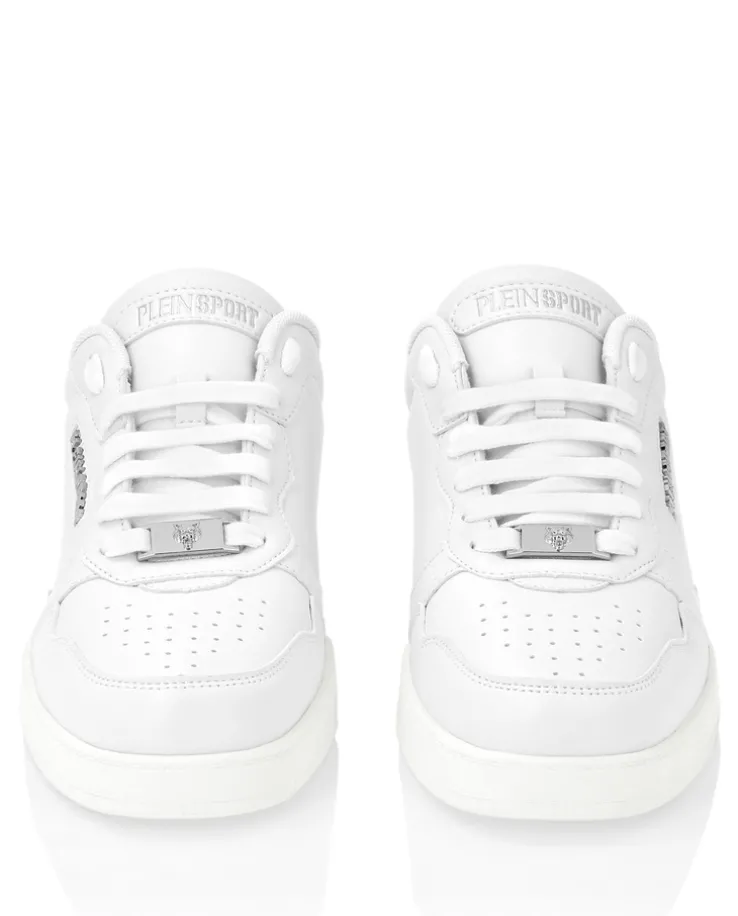 Białe sneakersy Tiger.X lo-top