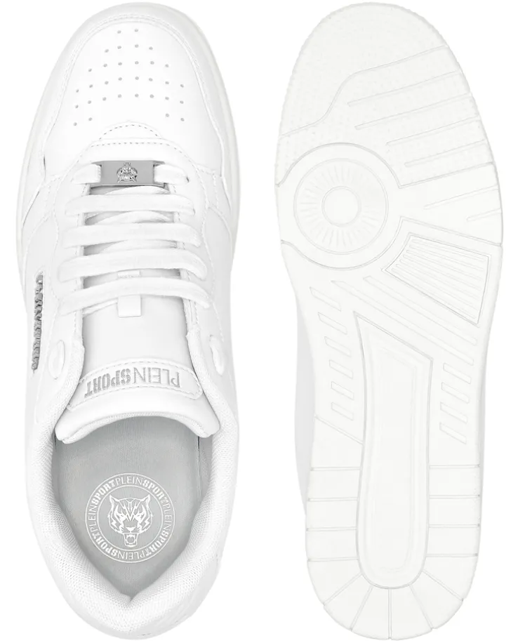 Białe sneakersy Tiger.X lo-top