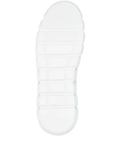 Białe sneakersy z kontrastowym logo