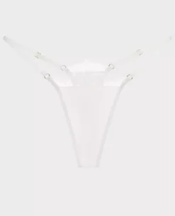 Białe stringi Grisella