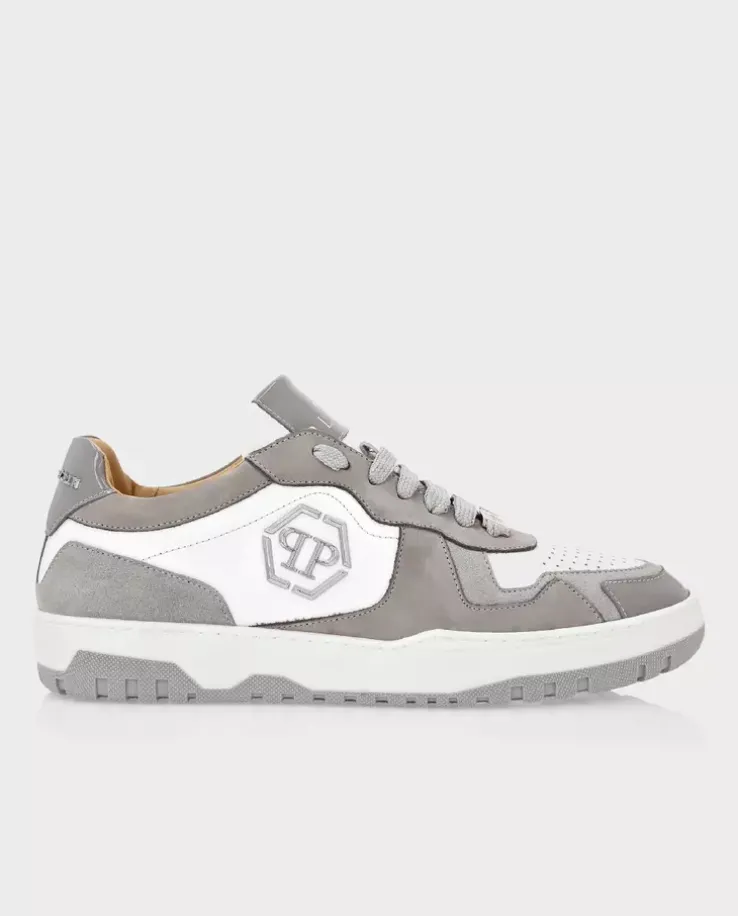 Biało-szare sneakersy Lo-Top