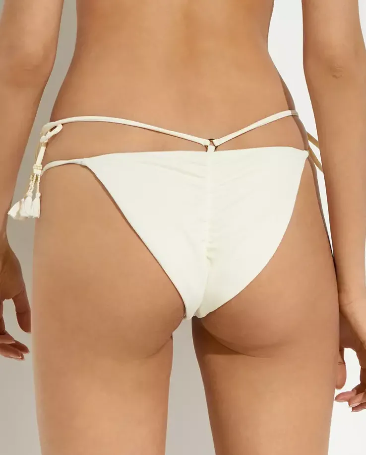 Biały dół od bikini Portola