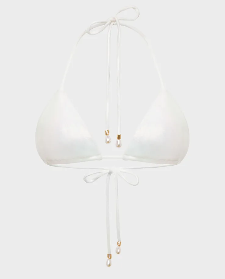 Biały top od bikini Rio