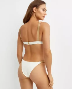 Biały top od bikini Rope Triangle
