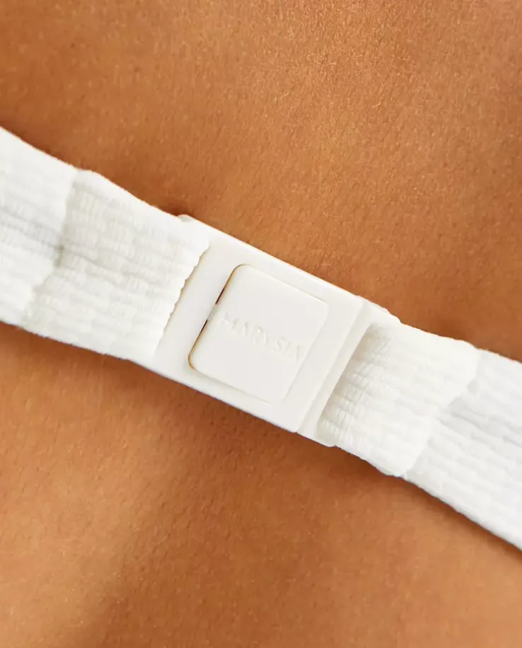 Biały top od bikini Santa Clara Wide