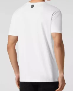 Biały t-shirt SS Gothic