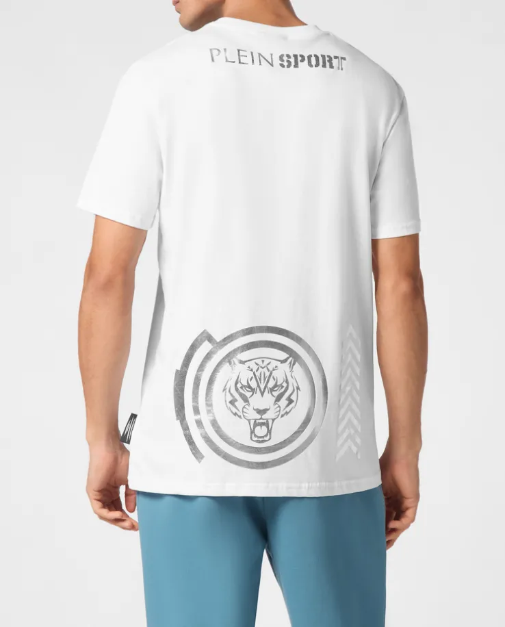 Biały T-shirt z printem