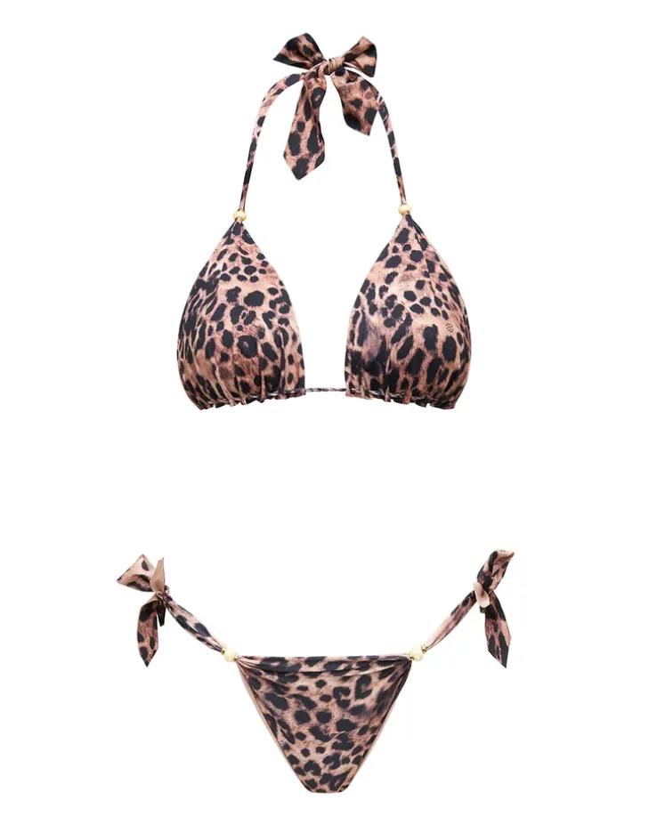Bikini w panterkę Golden Eye