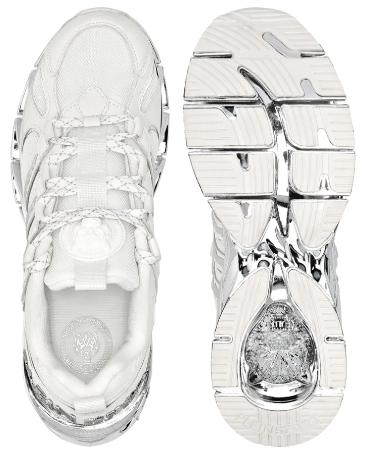 Buty sportowe na ozdobnej podeszwie