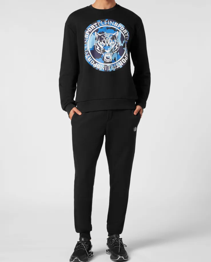 Czarna bluza Carbon Tiger