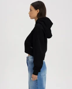 Czarna bluza z kapturem