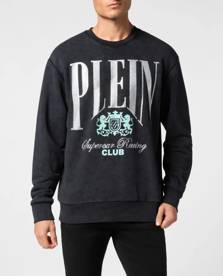 Czarna bluza z printem