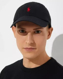 Czarna czapka Chino