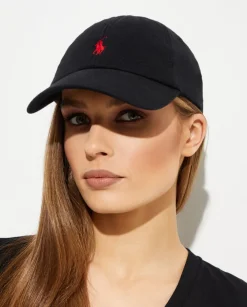 Czarna czapka Chino