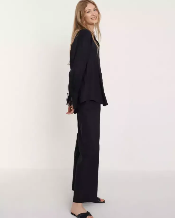 Czarna koszula oversize Kaia