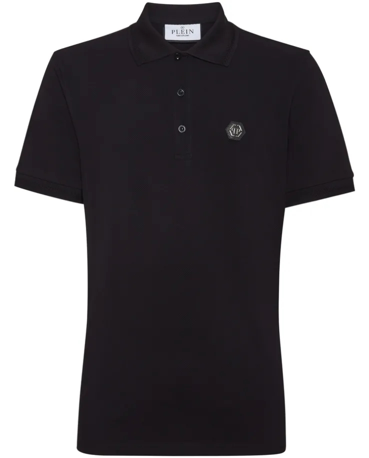 Czarna koszulka polo