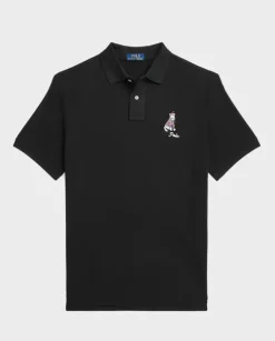 Czarna koszulka polo Classic Fit