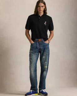 Czarna koszulka polo Classic Fit