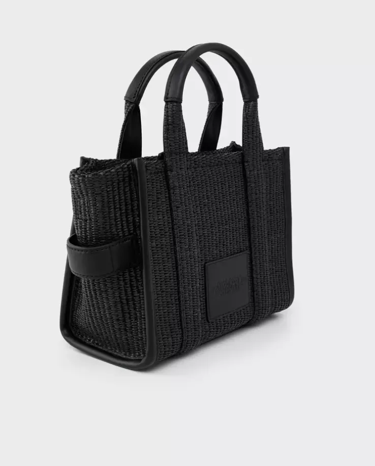Czarna pleciona torebka the Small Tote