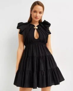 Czarna sukienka mini