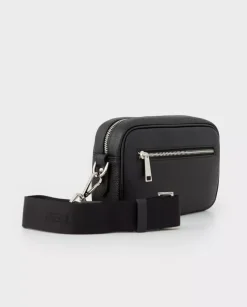 Czarna torebka crossbody Milano Ama