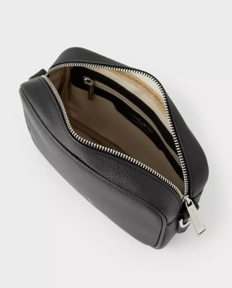 Czarna torebka crossbody Milano Ama
