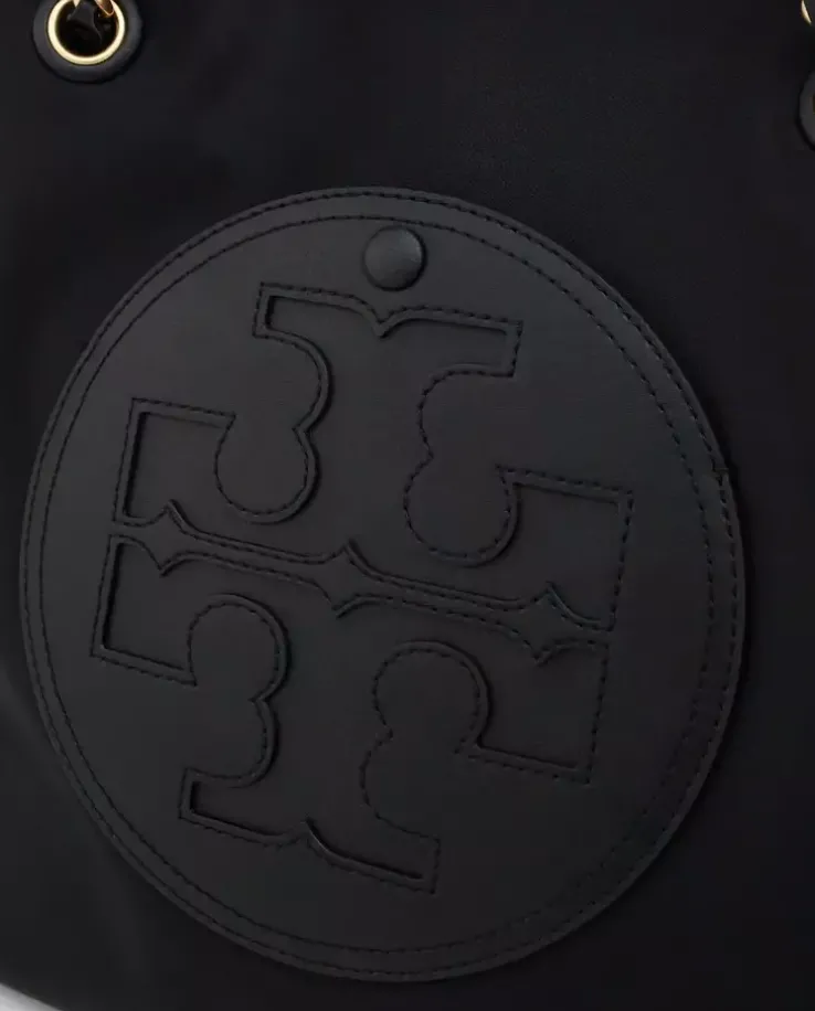 Czarna torebka Ella Chain z logo