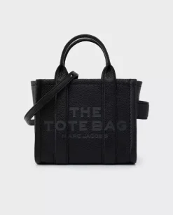 Czarna torebka the Leather Crossbody Tote