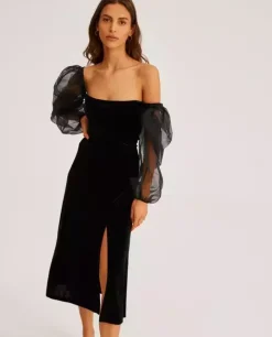 Czarne body Hazy Line