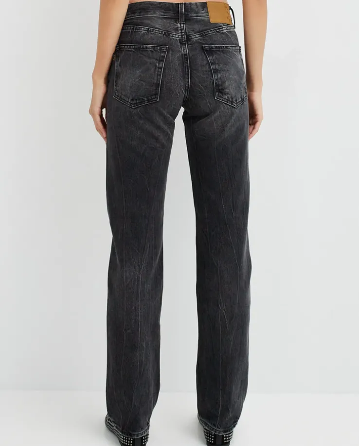 Czarne jeansy Cleo Relaxed Fit