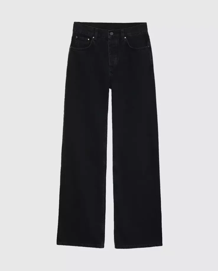 Czarne jeansy Hugh