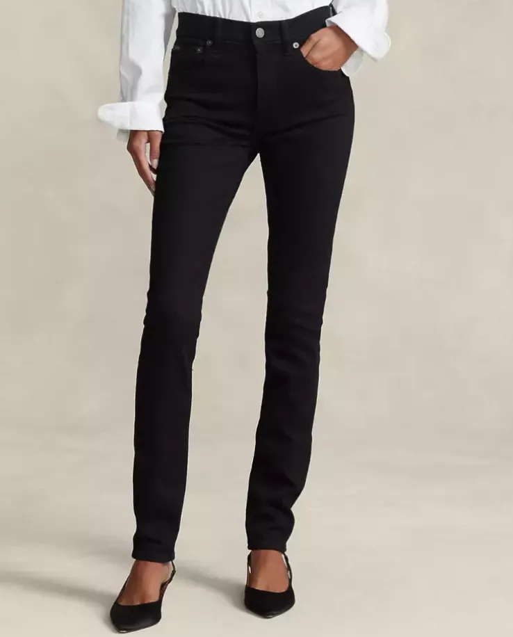 Czarne jeansy Slim Fit